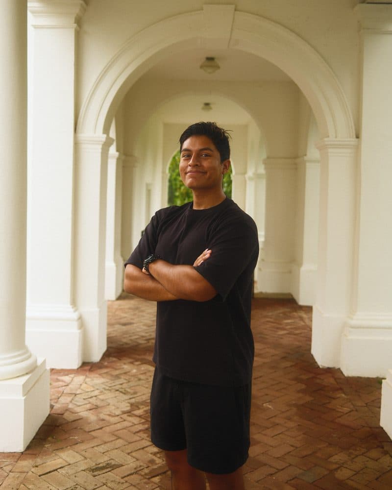 Jose on the Lawn at UVA